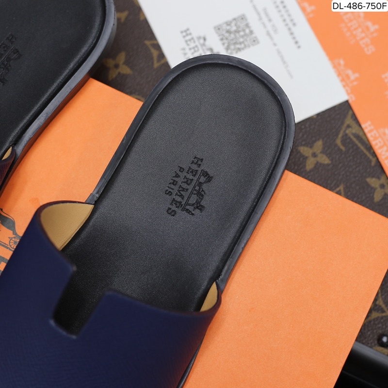 Dép Chữ H, quai da dập nổi, hàng cao cấp Full Box đẹp, đầy đủ Bill💥💥dl-486