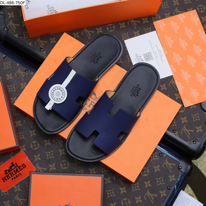 Dép Chữ H, quai da dập nổi, hàng cao cấp Full Box đẹp, đầy đủ Bill💥💥dl-486