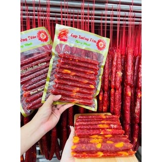 1KG Lạp xưởng tôm trứng muối Sóc Trăng hàng ngon đặc biệt loại 1, lạp xưởng tôm chuẩn vị Sóc Trăng hàng biếu Tết 2024