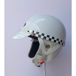 Mũ bảo hiểm phong cách Nhật Bosozoku-Mũ bảo hiểm 1/2 Napoli có mái che đệm tai