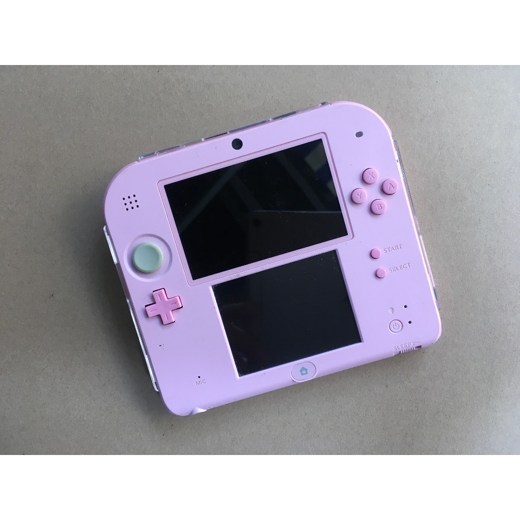 Ốp Case Crystal Trong Suốt Cho Nintendo 2DS Chống Xước Cao Cấp
