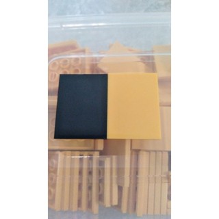 Bộ 5 mảnh gạch lắp ráp kích thước 3x4 trơn | đồ chơi lắp ráp