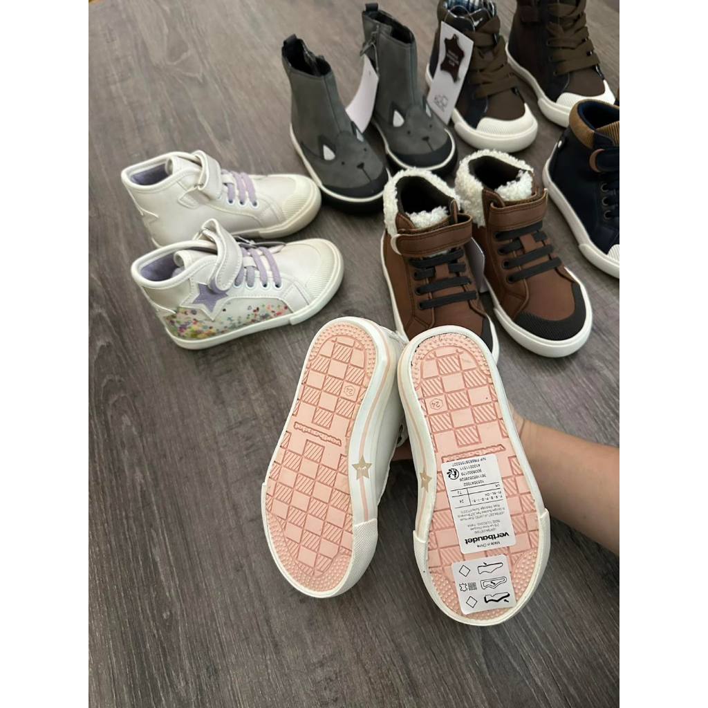 Giày bốt cao cổ Uk VB cho bé