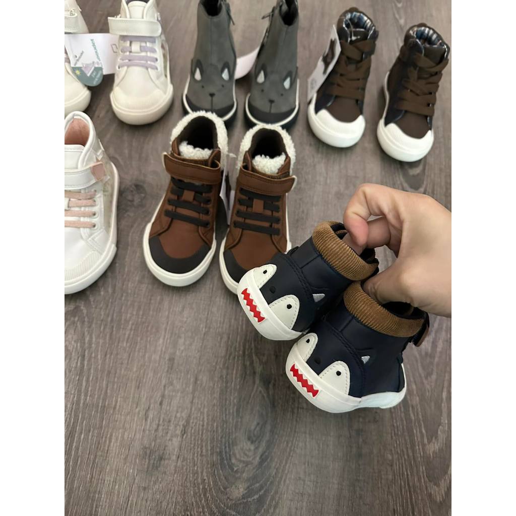 Giày bốt cao cổ Uk VB cho bé