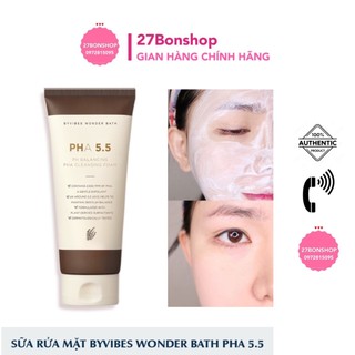 Sữa rửa mặt byvibes wonder bath pha 5.5 150ml