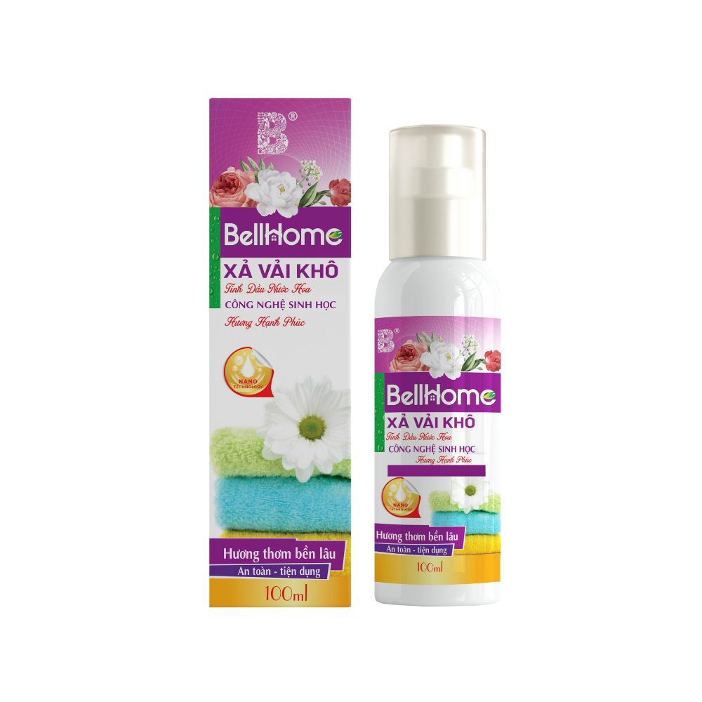 Túi Nước Giặt Xả Bell Home 4,2 Kg Tặng Kèm Chai Xả Vải Khô 100ml Và Nước Rửa Tay 500ml, bellhome