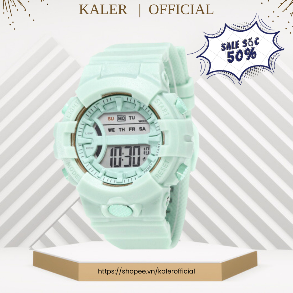 Đồng hồ unisex sport nam nữ Aosun thời trang