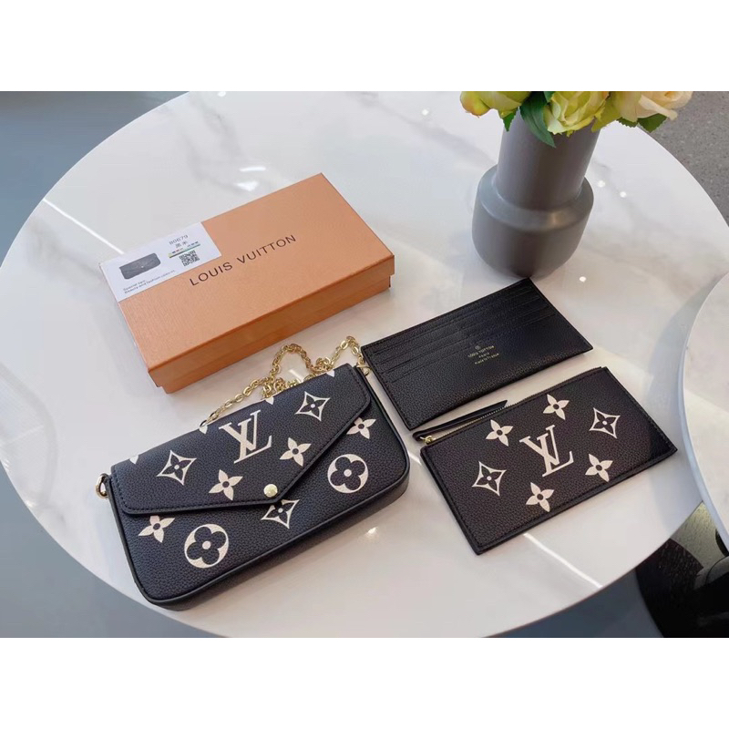 Túi xách LV bì thư fullbox 2 box
