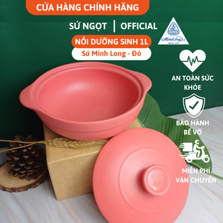 Nồi sứ dưỡng sinh 1l - sứ minh long
