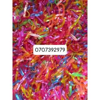 [Giá rẻ] Thun cột tóc nhiều màu 100g chất liệu cao su bền🥰🥰
