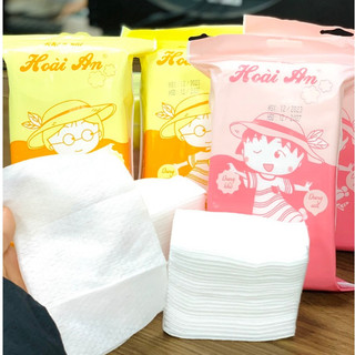 Khăn vải khô lau mặt đa năng, gói 100gr khăn giấy khô đa năng hoài an tiện dụng an toàn cho bé 88440