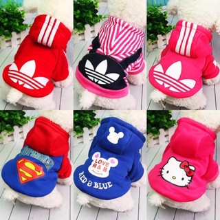 Áo chó mèo, áo hoodie có mũ cho thú cưng - quần áo chó mèo