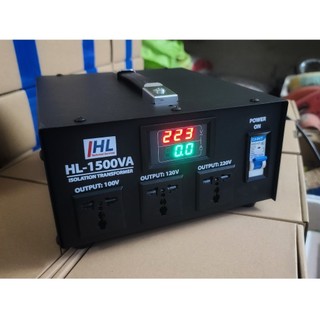 Biến áp cách ly 1.5kva 100v/120v/220v 100% dây đồng chống giật bảo hành 3 năm - điện tử hợp long