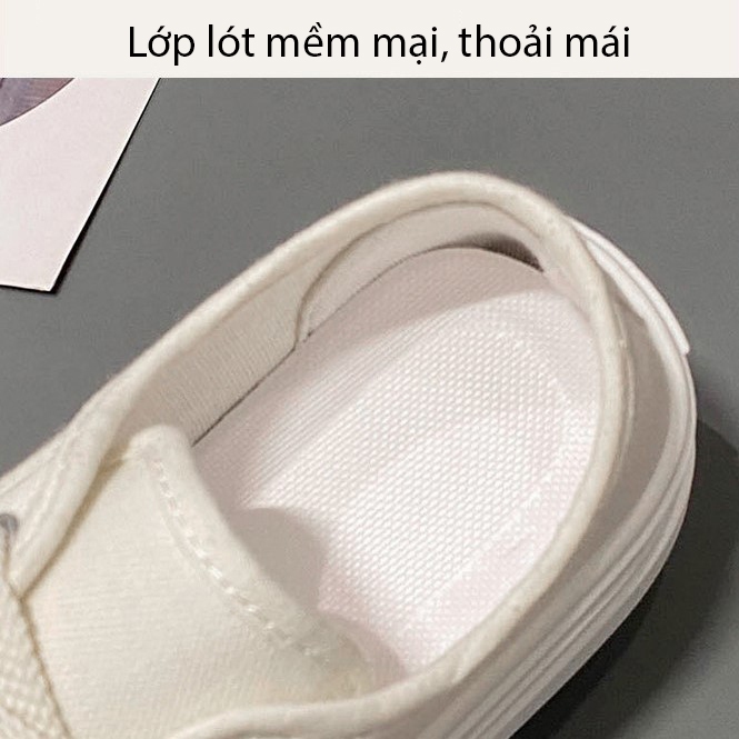 Giày Thể Thao Nữ Sneacker Buộc Dây Đế Cao Phong Cách Basic Trẻ Trung Và Năng Động G017