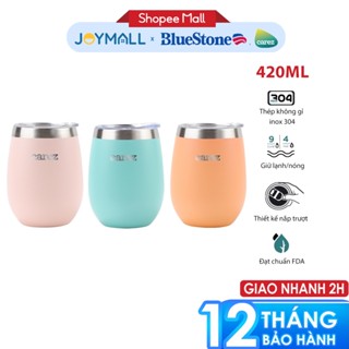 Cốc Giữ Nhiệt Carez 420ml ITC379SP420N, Hàng Chính Hãng, Thép Không Gỉ 304, Dạng Nắp Trượt - JoyMall