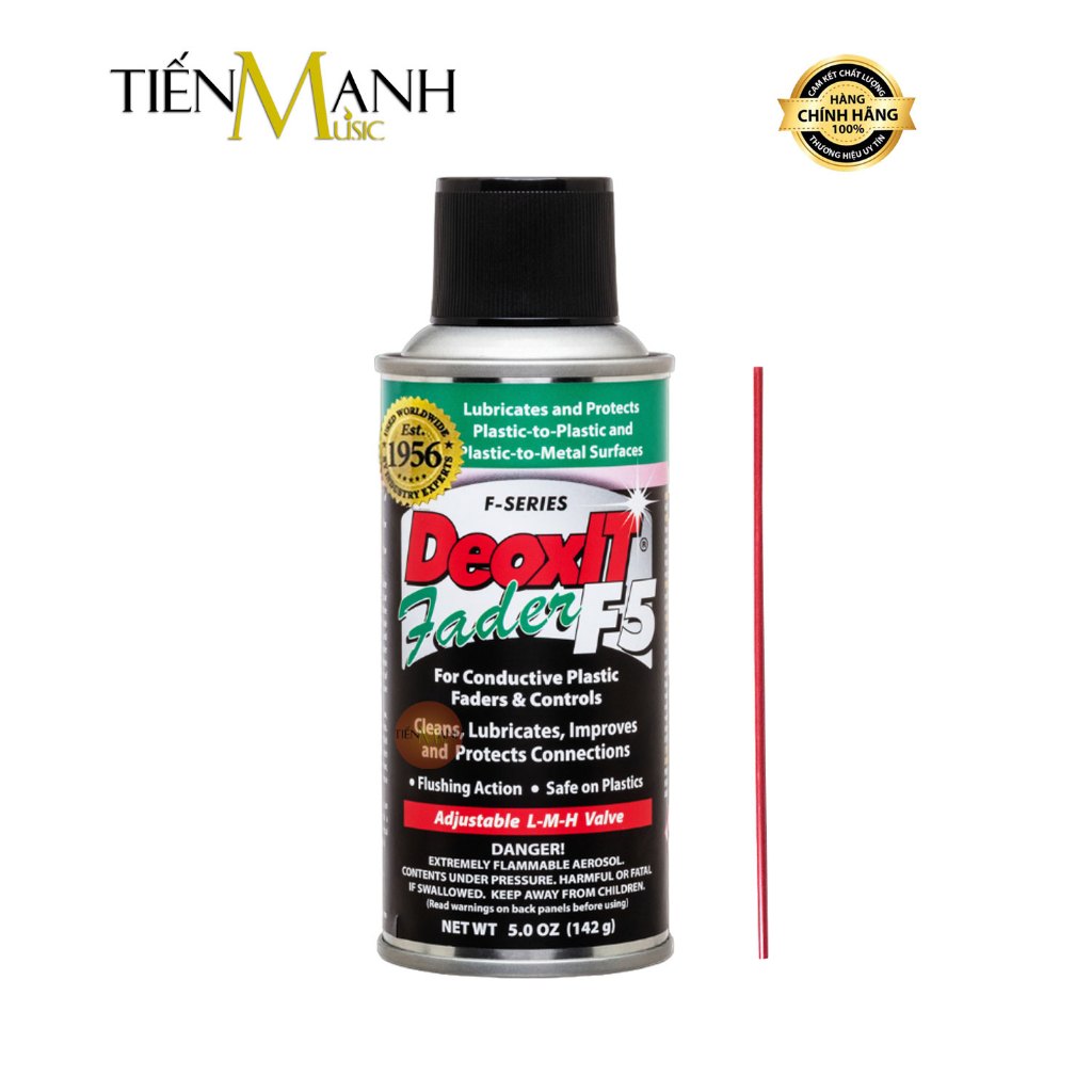 Chai Xịt Vệ Sinh Và Bảo Dưỡng Fader, Núm Điều Khiển Nhựa Hosa CAIG DeoxIT F5S-H6 FaderLube F5SH6, F5