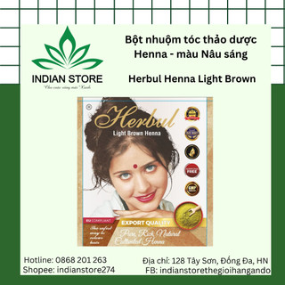 Bột nhuộm tóc thảo dược Herbul Henna