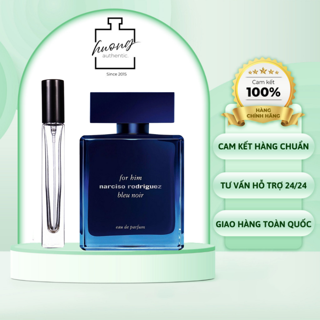 [Mẫu thử nước hoa 5ml - 10ml] Narciso Bleu Noir EDP for Men