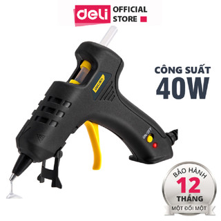  Súng Bắn Keo Deli Cao Cấp Công Suất Lớn 40W - keo 7mm - Nhỏ Gọn An Toàn Sử Dụng - Thiết Kế Hiện Đại - DL402040 DL2540 