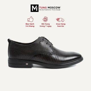 Giày tây nam, giày da nam Derby thời thượng Tùng Moscow tạo hình nếp vân mềm mại chống nhăn gập - SP004500