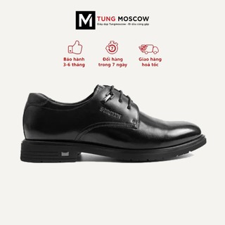 Giày tây nam Derby Tùng Moscow mũi ngắn da bò cao cấp bóng sáng sang trọng - SP001704