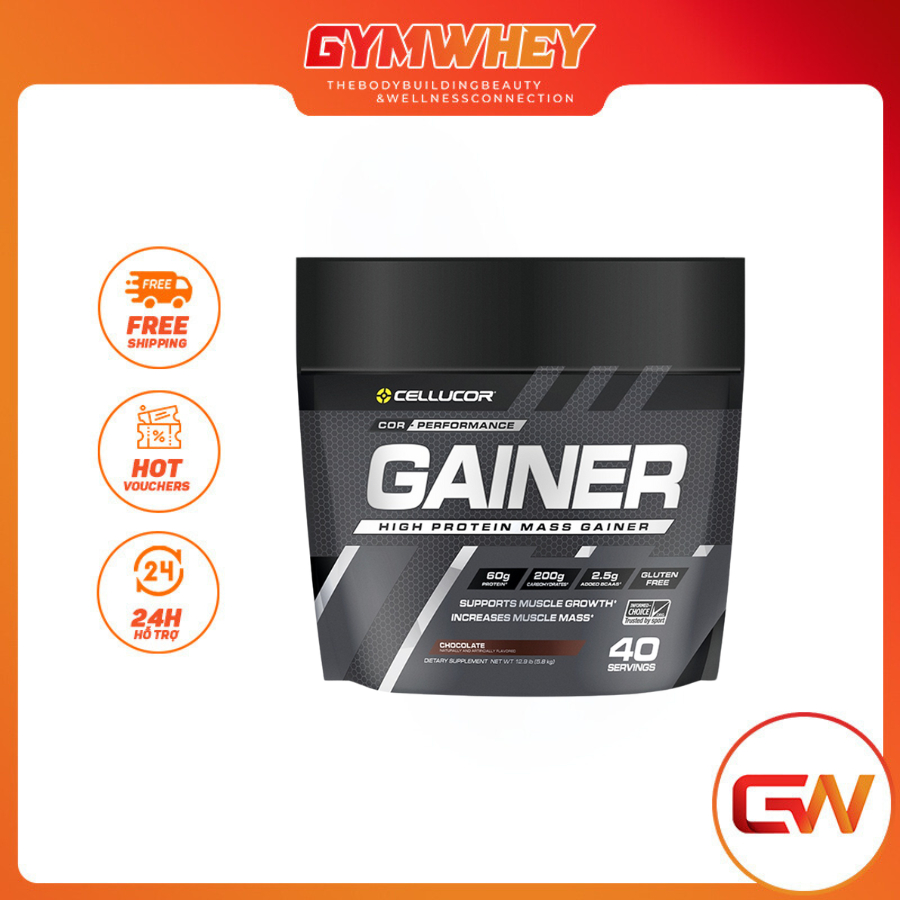 Mass Gainer Túi Dùng Thử Sữa Dinh Dưỡng Tăng Cơ Bắp Cellucor Mass Gainer 1kg
