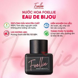 Combo Nước Hoa Vùng Kín Foellie Cao Cấp Hàn Quốc 5ml và Dung Dịch Vệ Sinh