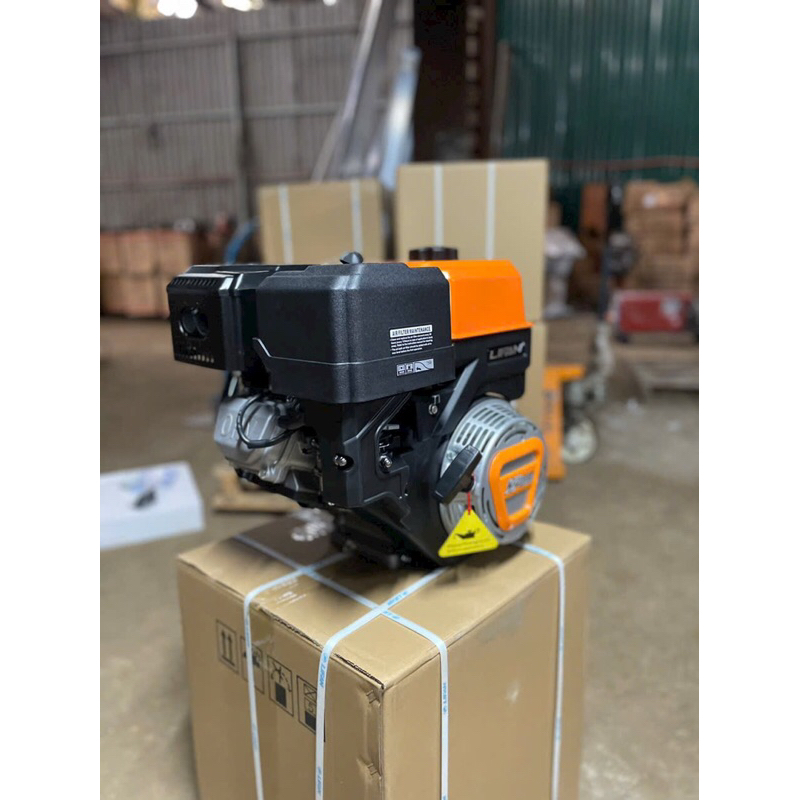 Động cơ xăng lifan Lf480e 18Hp lắp cho máy cắt bê tông có đề nổ