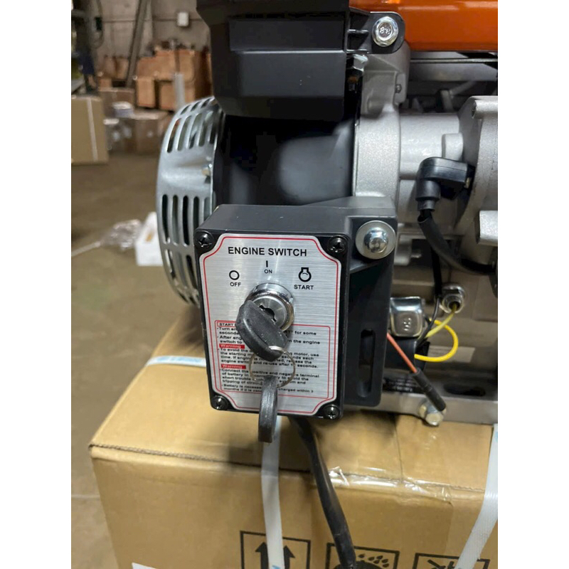 Động cơ xăng lifan Lf480e 18Hp lắp cho máy cắt bê tông có đề nổ