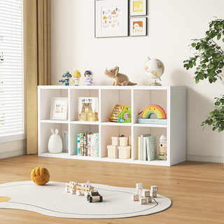 Kệ sách gỗ tổ ong 8 ô đa tầng, kệ để sàn đa năng thông minh decor phòng - GB33