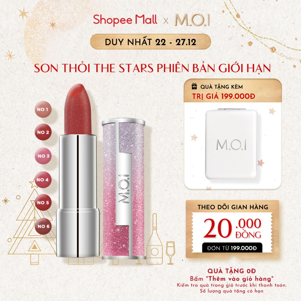 Son thỏi M.O.I The Stars Phiên bản giới hạn 3.5g