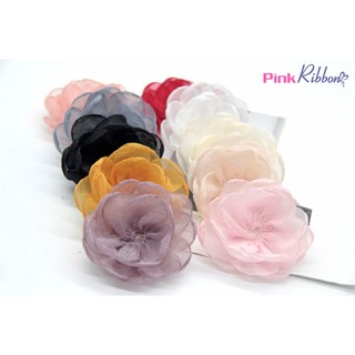 Hoa voan không nhụy cánh so le kích thước 8cm