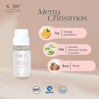 KODO - Merry Christmas - Tinh Dầu Nước Hoa Nguyên Chất - 10ml/50ml/100ml QUATEST3 tested
