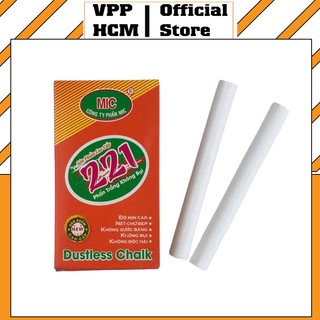 Hộp 10 viên phấn trắng không bụi Mic