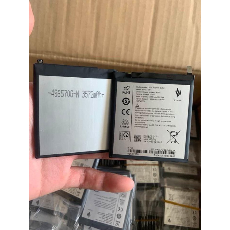 Pin Live Vsmart chính hãng từ cty