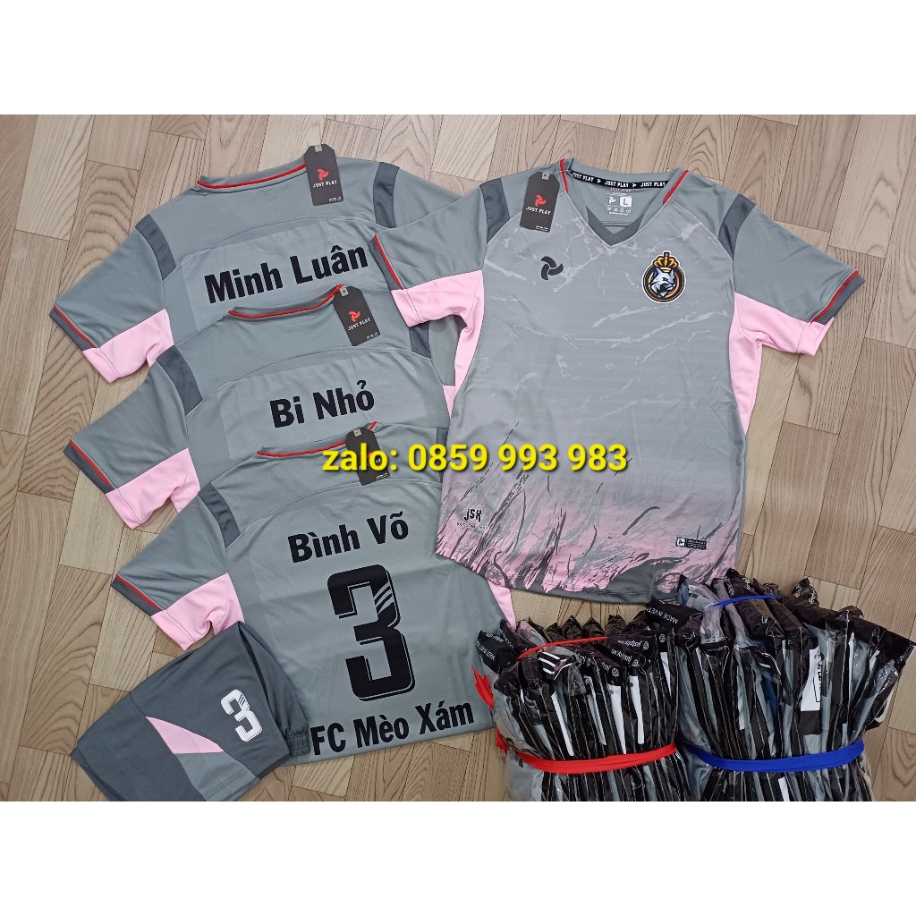 Bộ Quần Áo Đá Banh JustPlay JSX Chính Hãng Chất Vải Xịn Thoáng Mát Thiết Kế Đẹp