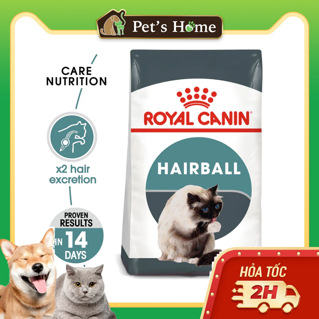 400g Hạt Royal Canin Hairball trị búi lông cho mèo trên 1 tuổi