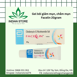 Kem bôi giảm mụn Faceclin Gel 20g