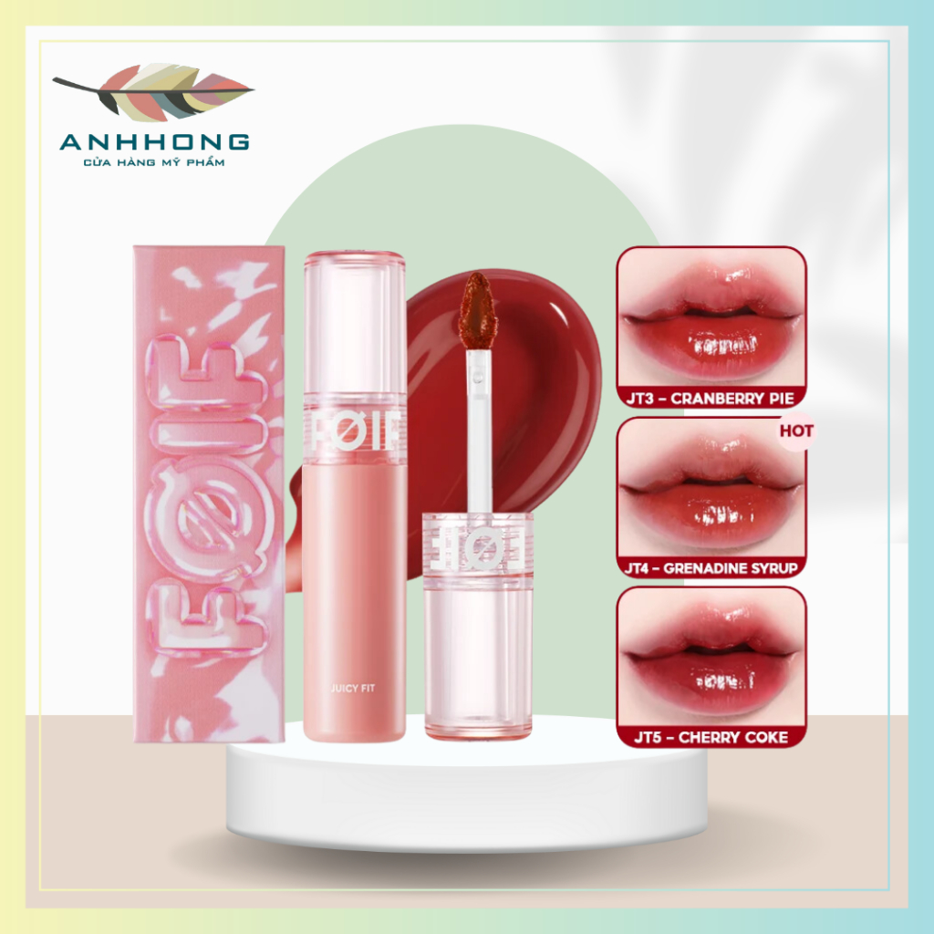 [FOIF by MERZY] Son Tint Bóng FOIF Juicy Fit Tint 3g