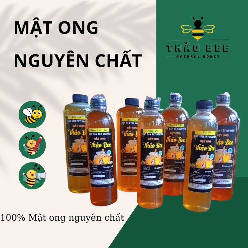 Mật Ong hoa Nhãn - 2 Lít - nguyên chất 100%