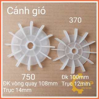 Cánh gió máy bơm cá sấu 750 370w