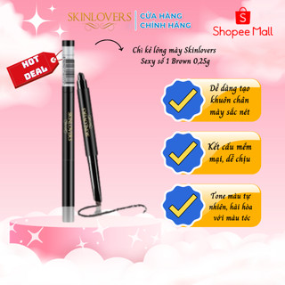 Chì kẻ lông mày Skinlovers Sexy Eyebrow màu nâu 3,5gr