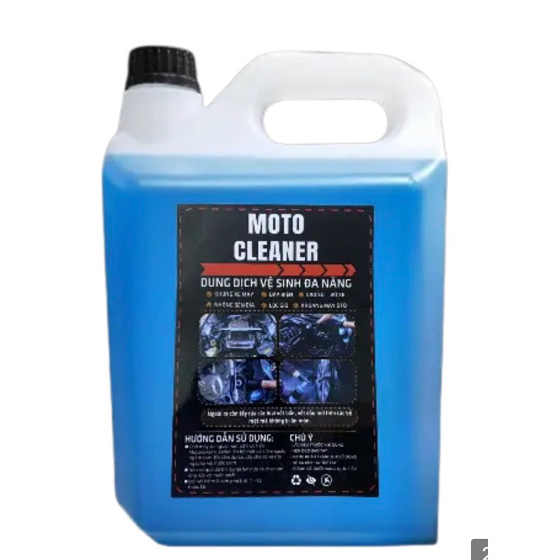 Nước Tẩy Rửa Đa Năng Siêu Sạch Moto Cleaner Chuyên Tẩy Dầu Nhớt kèm 2 cọ hoặc bình