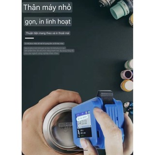 Máy in date mini( cầm tay đã bao gồm mực) tiếng việt ZM