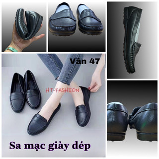 Giày  Nhựa  Lười Nữ Cao Su Siêu Xinh Êm Chân Trẻ Trung Chống Trơn Trượt (35)