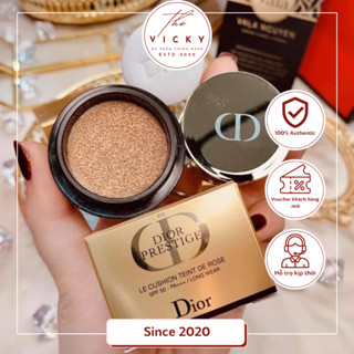 Phấn Nước Dior 010 Prestige Le Cushion Teint De Rose Mini 4g [ The Vicky Store ]