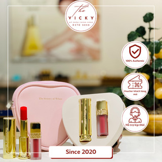 Set dưỡng môi The History Of Whoo Glow Lip Balms Red Special Set -