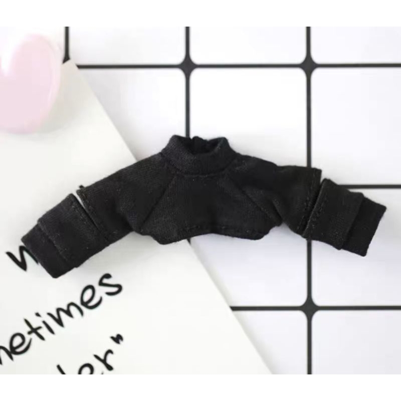 Áo crt tay xẻ cho ob11, nendoll