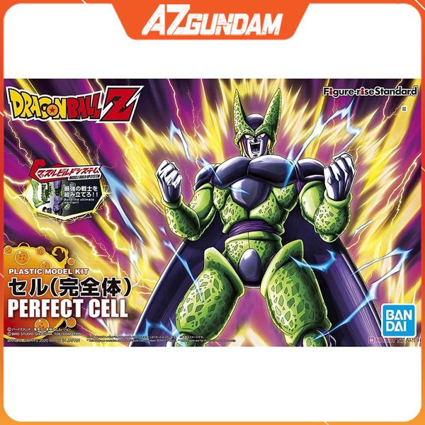 Mô Hình Lắp Ráp Nhân Vật Figure-rise Dragon Ball Perfect Cell Tỉ Lệ 1/12 Chính Hãng Bandai - Nhật Bản