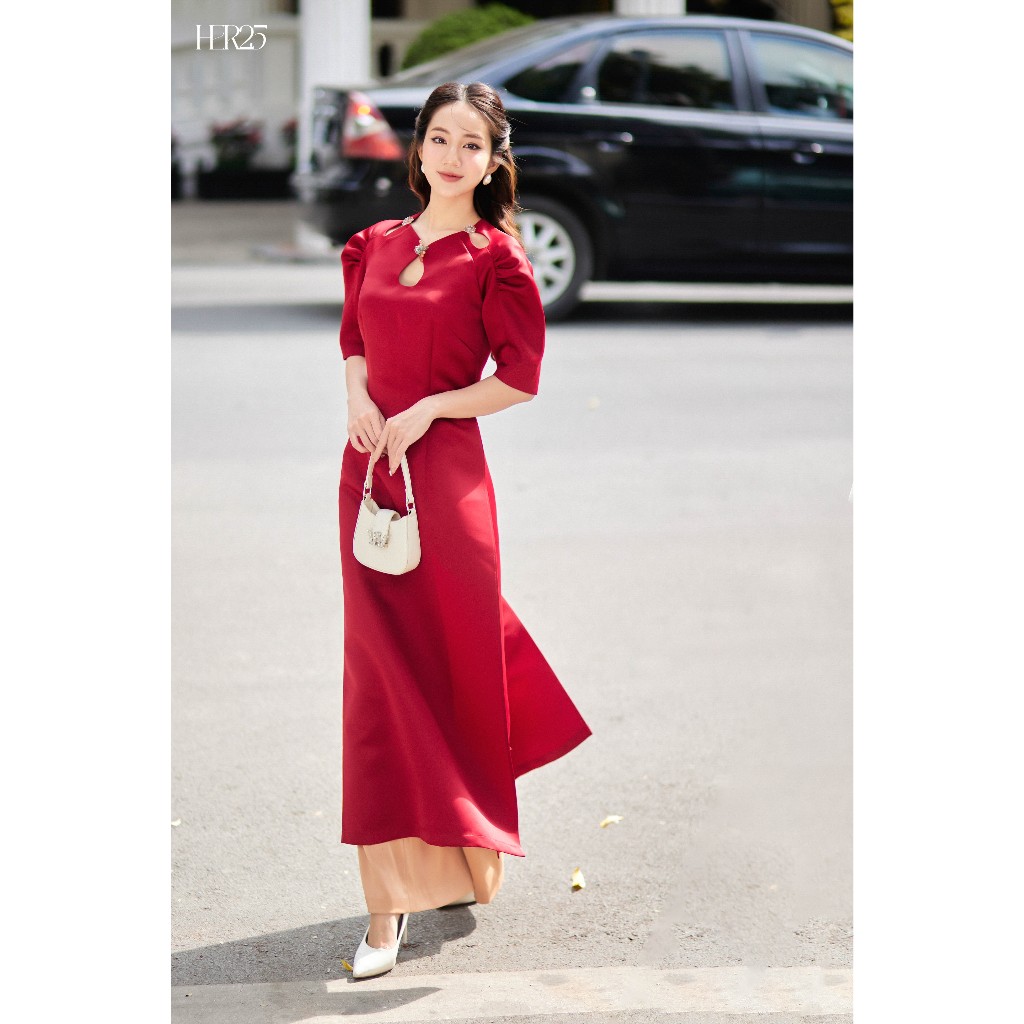 Áo dài tết Hà Y HER25
